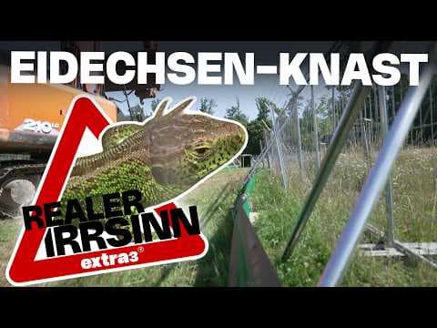 Realer Irrsinn: Drei Zäune für null Eidechsen in Reiskirchen | extra 3