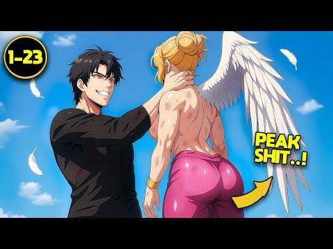 When a Loser Becomes the God of Death, He Turns Every Angel Into His Slave - Manhwa Recap [1-23]