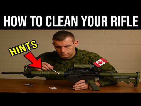 C7A2 Rifle Cleaning Tips for Basic Training | CAF BMQ Prep Guide