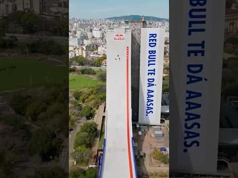 Why didn't this skateboard stunt start from the top?