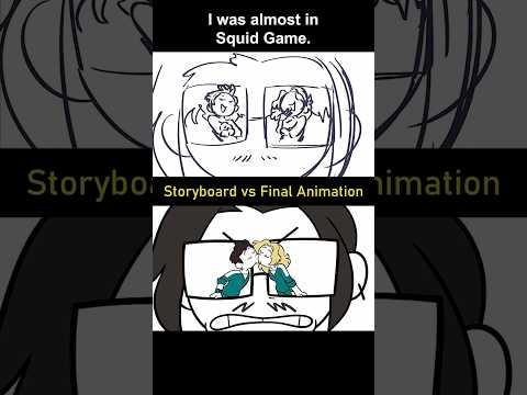 Storyboard vs Animation: I was almost in Squid Game. (shot 18)