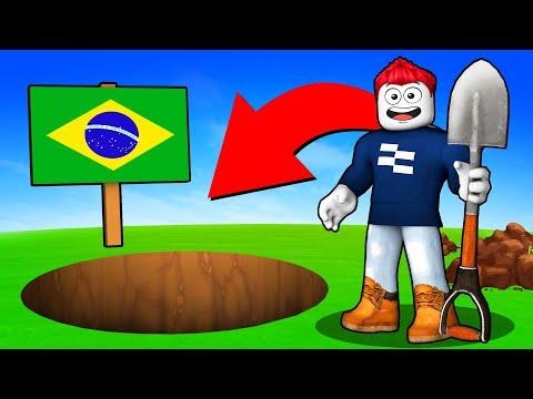 Ich GRABE nach BRASILIEN! - Roblox Grabe ein Loch