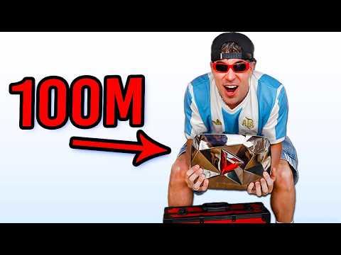 This YouTuber Just Got a 100 MILLION PLAY BUTTON!