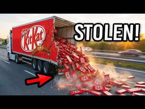 A Truckload of KITKATS Were STOLEN! (mystery!)