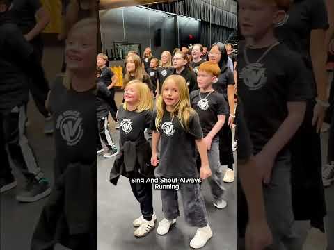 Kids Singing “Sing and Shout,” our original song 🎶❤️ #choirmusic #childrensmusic