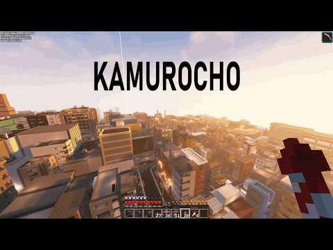 Yakuza 0 Kamurocho Built in Survival Minecraft (DL included)