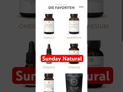 werbung | supplements von sunday natural 💚