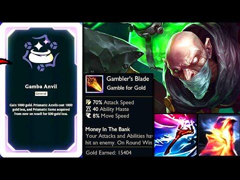 💵 FULL BUILD ROUND 6 with 3 Prismatic Items Singed - Gambler Blade + Gamba Anvil SUPER COMBO 💵