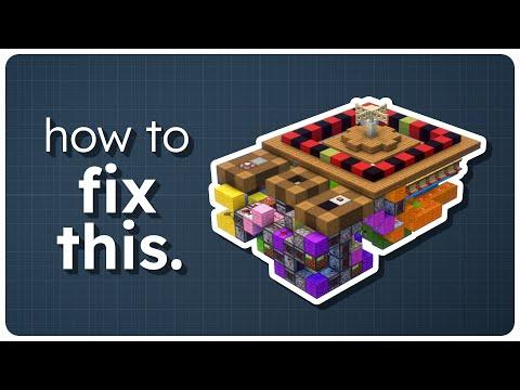 I heard you need some help with the roulette table? | Minecraft Redstone Troubleshooting Guide
