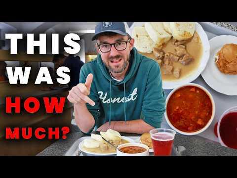 Did we just find the CHEAPEST lunch in Prague?