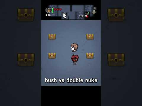 Double Nuking Hush #tboi #thebindingofisaac #bindingofisaac #repentance