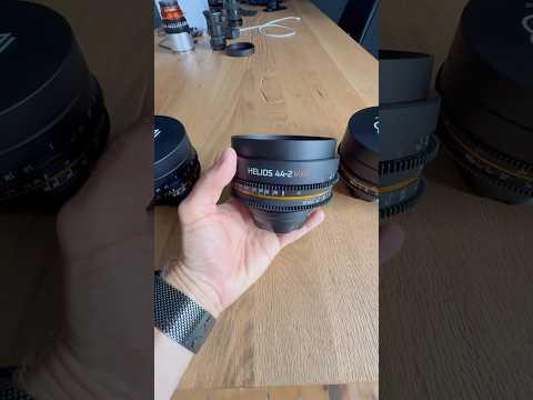 Ironglass Helios 44-2 cinema lens.