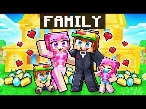 Having A MILLIONAIRE Family in Minecraft!