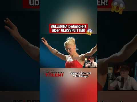 Diese Ballerina läuft über echtes Glas!😖