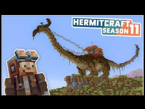 My Starter Base Is ALIVE! -  Hermitcraft 11 Episode 1