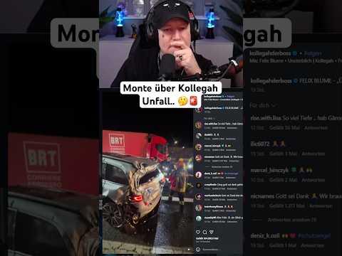 Kollegah hatte einen Unfall.. 😳