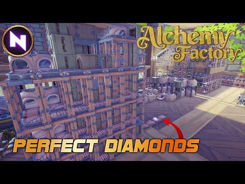 Turning SAND Into DIAMONDS in Alchemy Factory | 09 | Lets Play