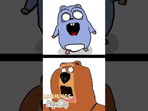 That guy is schizophrenic #animation