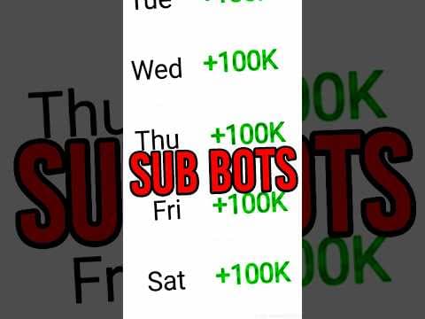YouTube Has A Sub Botting Problem