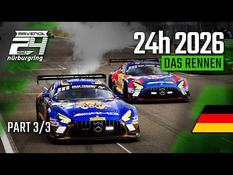 RE-LIVE 🔴🏁 | ADAC RAVENOL 24h Nürburgring 2026 | 🇩🇪 | PART 3️⃣⁄3️⃣