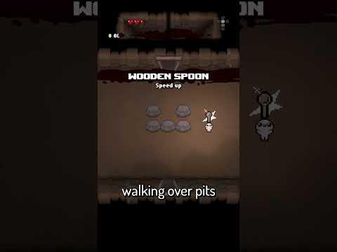 Walking Over Pits #tboi #thebindingofisaac #bindingofisaac #repentance