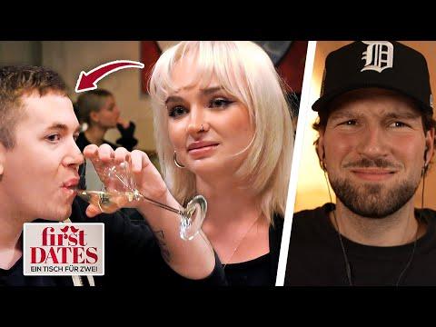 ER (23) TRINKT DAS EIN ODER ANDERE GLAS ZU VIEL!😬 First Dates💔