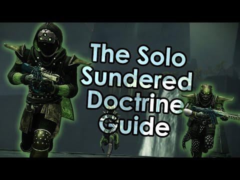 If you're gonna solo Sundered Doctrine... use this video, I guess.