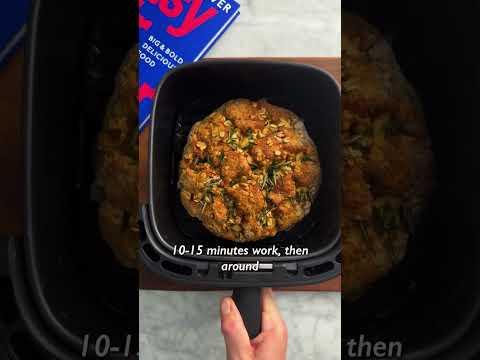 Herby Cheesy Soda Bread | Jamie Oliver's Easy Air Fryer | Recipe in description!