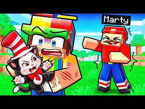 I Adopted a BABY CAT IN THE HAT in Minecraft...