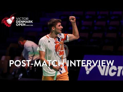 “Body not 100%” Christo Popov 🇫🇷 asseses situation after win | Denmark Open 2025 🇩🇰