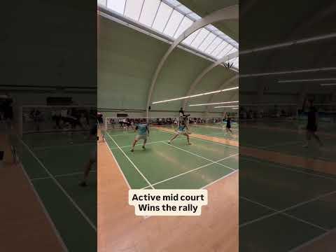 Active Mix Doubles Mid Court - Mads Conrad #badminton #bulutangkis