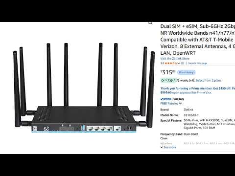 amazon router situation