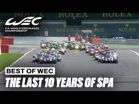 Spa Race Starts Through the Last Decade 🔥 | 2016–2025 | FIA WEC