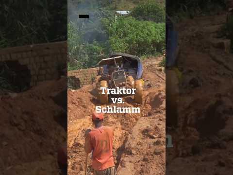Traktor am Limit: Madagaskars Schlamm-Straßen #zdfinfo #traktor #autos