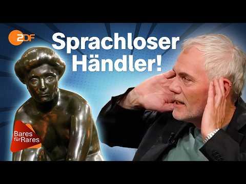 Alle bieten mit: Verhandlung über Jugendstil Bronze bringt Händlerrunde ans Limit | Bares für Rares