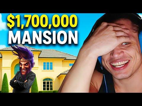 HE TRIED FLEXING HIS $1,700,000 MANSION!