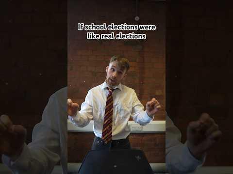 If school elections were like real elections