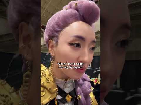 Pin curls and braids. #rumi #kpopdemonhunters