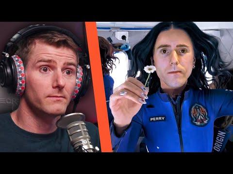 They launched Katy Perry into space