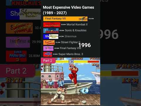 Fighting Games were the GTA of the 1990' 🤑 | Most Expensive Video Games-Part 1 #bestselling #gaming