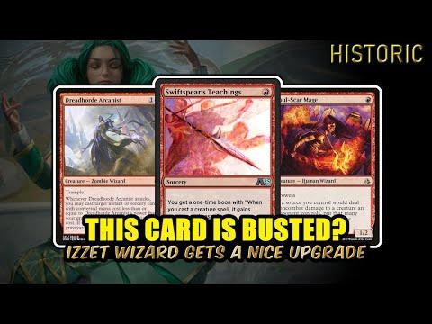 This Card Might Be Busted – Izzet Wizards Gets a Nice Upgrade! | Historic BO3 | MTG Arena