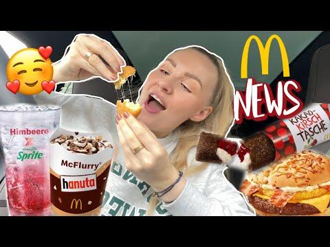 UNFASSBAR LECKER, oder? 😋 MC DONALDS hat schon wieder so vieele FOOD NEWS! Hüttengaudi🍔,  🍦 Hanuta