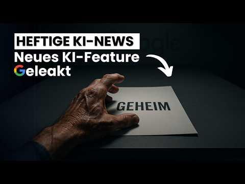 KI-NEWS: Kostenlose KI-Agenten, geleaktes Video-Feature, das globale Machtspiel und der Papst