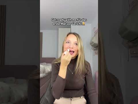 Ich bin die Anklägerin, keine Angst 😅 #gericht #getready