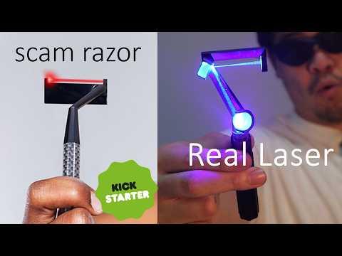 Shaving my face like its the Year 3000