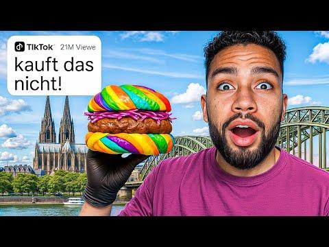 ICH TESTE ALLE VIRALEN TIKTOK FOOD SPOTS (IN KÖLN)
