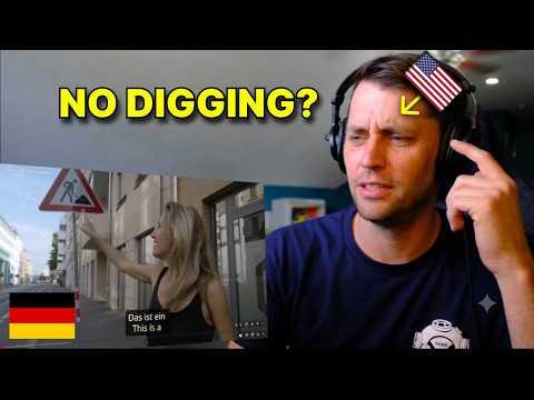 American reacts to Confusing German Street Signs