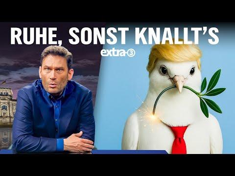 Trumps Diplomatie: Erst bomben, dann befrieden | extra 3 vom 26.06.2025 · Teil 1