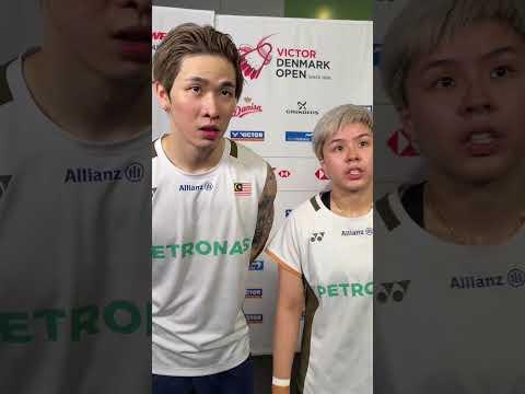 Chen / Toh post match interview #badminton