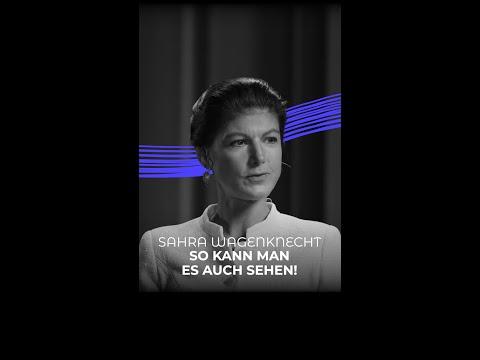 Sahra Wagenknecht in Bezug auf Ihre Parteizueghörigkeit